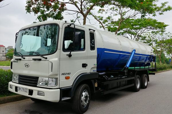 xe hút chất thải 14 khối Hyundai HD240